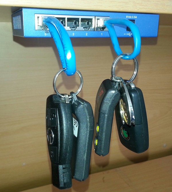 600x671, 84 Kb / Ключи, держатель, хаб, свич