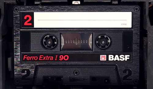 500x293, 325 Kb / кассета, BASF, гиф