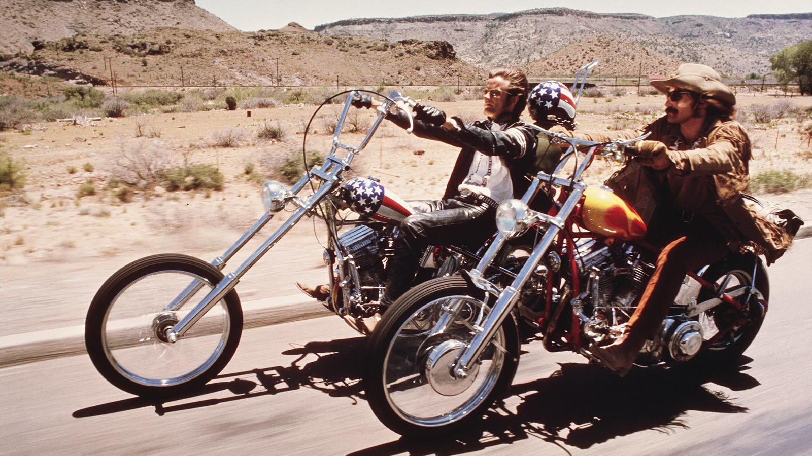 1600x900, 285 Kb / easy rider, беспечный ездок, мотоцикл, свобода, кино, фильм