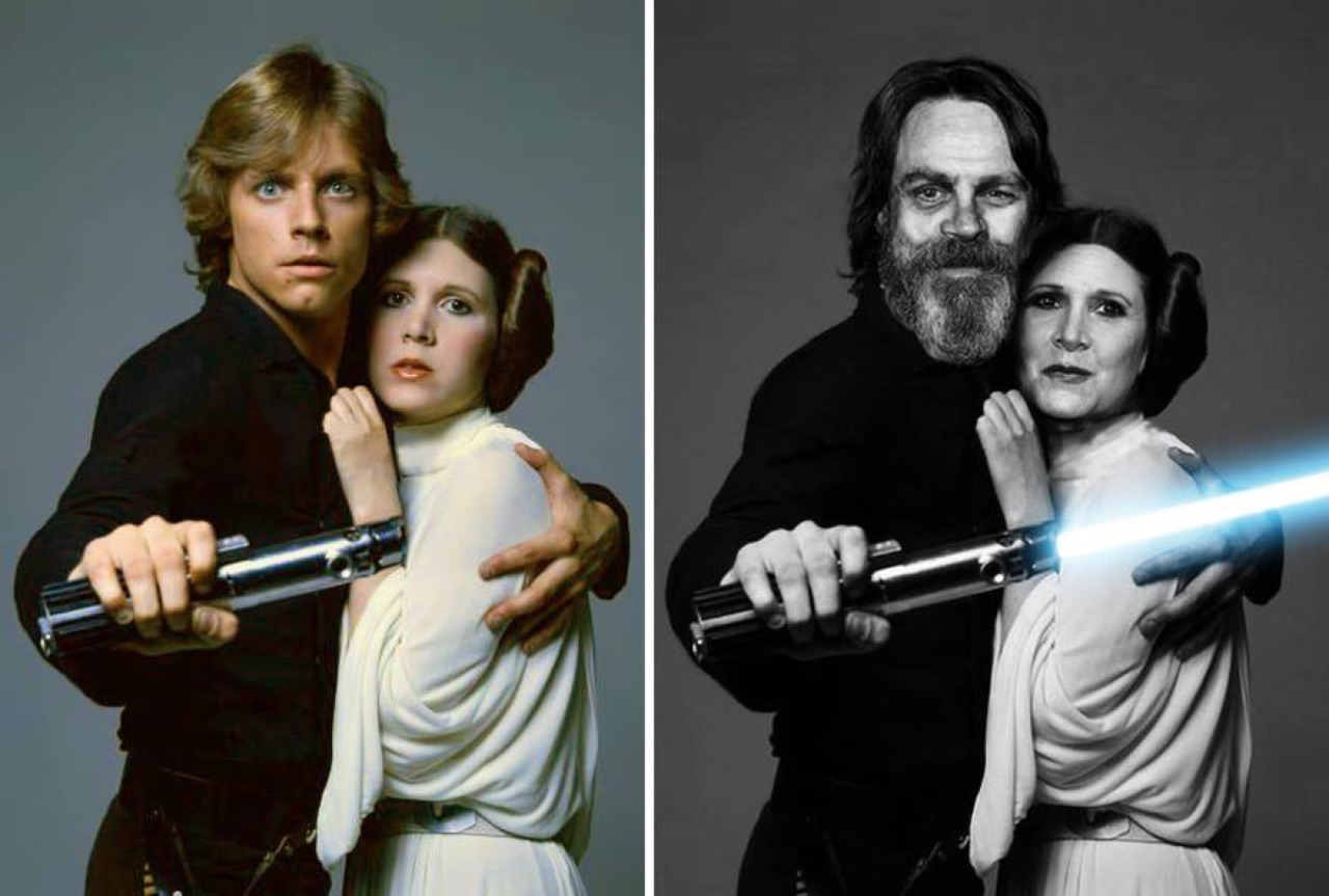 1280x863, 184 Kb / звездные войны, зв, star wars, лея, принцесса, люк