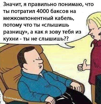 421x434, 44 Kb / кабель, жена, муж, аудиофрик