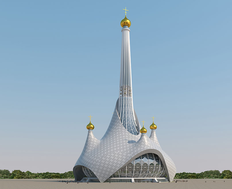 808x657, 72 Kb / Храм, проект, Екатеринбург