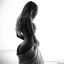 ч/б, блондинка, простыня, Сара Джин Андервуд, Sara Jean Underwood