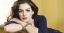 энн хэтэуэй, браслет, платье, синее, взгляд, Anne Jacqueline Hathaway, Anne Hathaway
