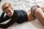 блондинка, черное, прозрачное, rosie robinson