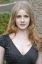 блондинка, глаза, декольте, точки, горошек, Rachel Hurd Wood