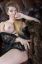 блондинка, диван, пеньюар, мех, creativephotoworks