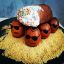 яйца, пасха, кулич, негры, гроб