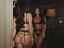 брюнетка, лампа, попа, белье, подвязка, локоны, Demi Rose