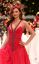 Миранда Керр, платье, красное, венок, Miranda Kerr