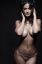 брюнетка, топлесс, бежевое, Emmanuelle Chriqui
