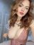 тату, keira meow, локоны, рыжая, лепнина, кровать, подушка, пеньюар, кружева