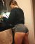 попа, шорты, кухня, кастрюля, плита, полотенце, Courtney Dolyn