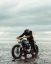 мотоцикл, вода, Honda, CB350, кастом, cafe racer