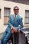 Stevie Wonder, автомобиль, голубой, чёрный, очки