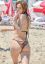 бикини, Bella Thorne, часы, браслет, мокрая, пляж, песок, шезлонг, зонт, лежак, полотенце