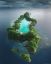 море, океан, остров, атолл, бунгало, Rufas Island, Индонезия, Raja Ampat