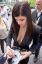 Alexandra Daddario, пиджак, вырез, декольте, журнал, маркер, фломастер, автограф, часы