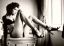 ч/б, ноги, Летиция Каста, Laetitia Casta