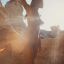горы, скалы, голая, мохнатка, лучи, сепия, без лица, Neil Krug