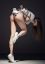Katerina Reich, рубашка, кроссовки, веревка, шибари, Катерина Райх