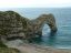 пляж, песок, Англия, арка, дверь, Durdle Door