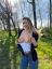 Beauty_Kiitty, лес, пирсинг, тату, цепочка, майка
