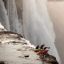 каяк, водопад