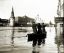 Москва, наводнение, 1908, кремль, лодка