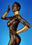 негритянка, браслеты, грейс джонс, Grace jones