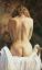 Стив Хэнкс, Steve Hanks, акварель, эротика, девушка, спина
