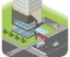 небоскрёб, виртуальный, pixel art