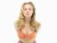 девушка, губы, блондинка, поцелуй, Kristen Anne Bell