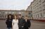 учитель, взял за талию, ученики, фото с классном, школа, облегающее платье