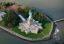статуя свободы, скульптура, liberty Island, парк, флаг