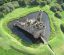 Замок, Caerlaverock, Шотландия