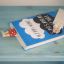 книга, закладка, ноги
